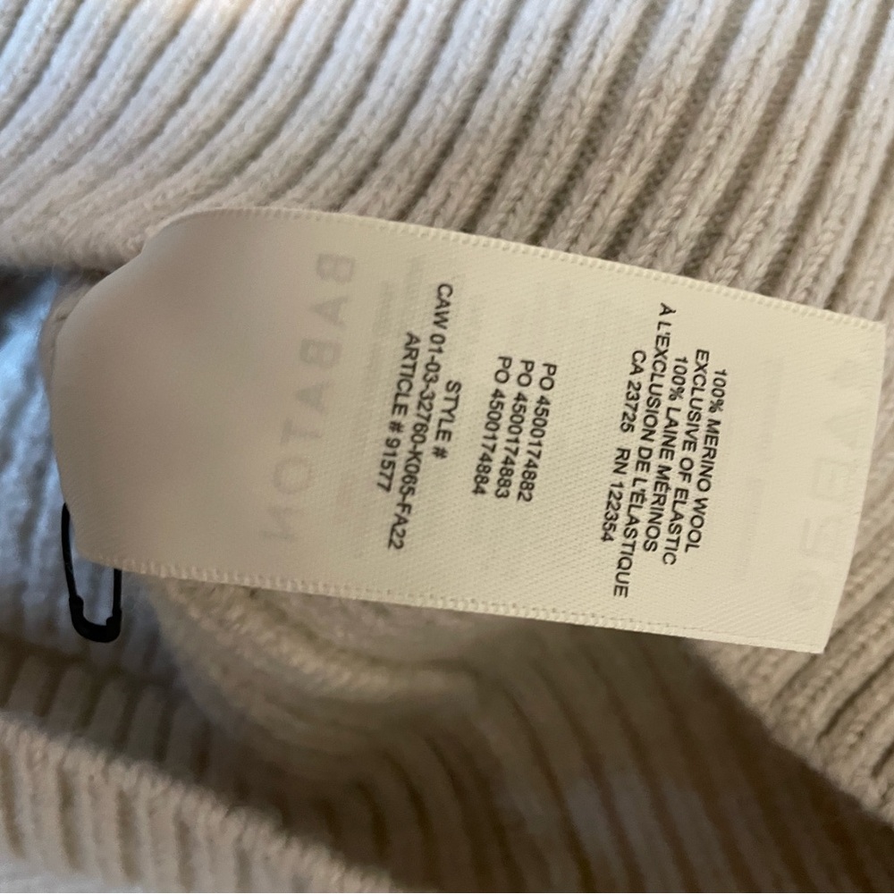 ARITZIA x Babaton L Women’s Grazia Merino Wool Sweater - Picture 4 of 8